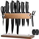 Gourmetop Kitchen Knife Set with Bl