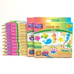 Imagimake Stamp Art - DIY Kids Art Set - Return Gift Combo for Birthday - Age 3 Years and Above - 12 Piece Assorted Theme Set