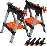 PONY 2-Pack Clamping Sawhorses, 120