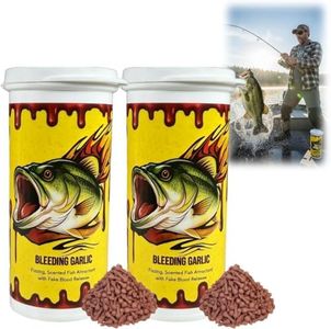 2026 Upgraded Belly Bombs Fishing Attractant, Instant Fizzing Bait with Scent Dispersion for Soft Plastics & Bait Bands, Works in Freshwater & Saltwater – More Strikes Guaranteed (2 Bottles)