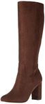 The Drop Women's Bayonne Tall High-Heeled Boot, Coffee Bean, 10