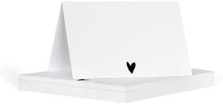 Name place cards | white folded tab