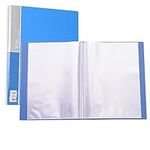 Display Book RUIFUNETEK Presentation Book with Clear Sheet Protectors A4 Binder with Plastic Sleeves 90 Pages Bound Sheet Protectors for Document Artwork and Photo (30 + 60 Pockets, 2 Pack)