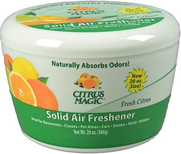 Citrus Magic Odor Absorbing Solid Air Freshener, Fresh Citrus, 20-Ounce, Pack of 2
