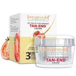 Aryanveda Tanend Face Cream For Fairness, Tan Removal & Anti Oxidant | Man & Women | 50 Gm (Pack Of 1)