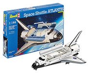 Revell 04544 Space Shuttle Atlantis 1:144 Scale Unbuilt/Unpainted Plastic Model Kit , 25.2 cm length