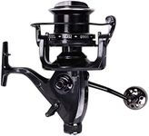 HiUmi Carp Fishing Reels 8000 9000 10000 Bait Runner Big Free Runner Double Brake Feeder 12+1 Ball Bearing Spinning Fishing Reel (THOR10000)