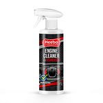 Heebo Engine Cleaner & Degreaser Foam Spray 500ml - Pack of 2 | Used to remove Oil Grease & Road Grime on all kinds of Auto Engines | Safe to use on Metals Rubber and Plastic