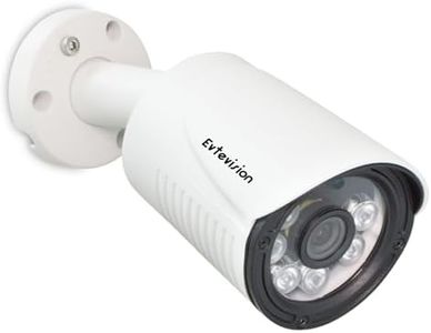 Evtevision Cámara de Seguridad 5MP Bala AHD/TVI/CVI/CVBS 4-en-1, Cámara de Vigilancia Analógica IP67 Impermeable Uso Interior y Exterior, Visión Nocturna 100Pies IR