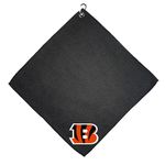 Team Golf NFL Cincinnati Bengals Microfiber Golf Towel, 15x15 (Multicolor)