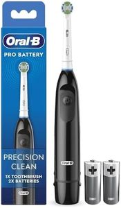 Oral B Pro Battery Power Cepillo de dientes Precision Clean Negro Nuevo