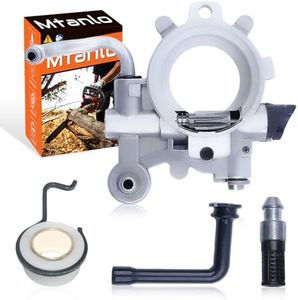Mtanlo Oiler Oil Pump for Stihl 044 MS440 Chainsaw Worm Gear Spring Pickup Line Filter Plug Complete Repair Kit 1128 640 3205