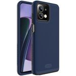 TUDIA DualShield Grip Designed for Motorola Moto G Stylus 5G Case (2023), [MergeGrip] Military Grade Tough Shockproof Slim Dual Layer Non-Slip Heavy Duty Protective Phone Case Cover (Indigo Blue)