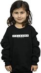 Friends Girls Logo Block Sweatshirt Black 9-11 Years