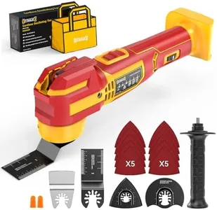 Cordless Oscillating Tool Compatible with DeWalt 20V Battery(Tool Only), 21,000 OPM Upgraded Brushless 20V Oscillating Multi-tool with 6 Speed, LED Light, DIYtoolifz 4.5° Oscillating Tool for Cutting