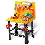 UNIH Toddler Tool Bench with Electr