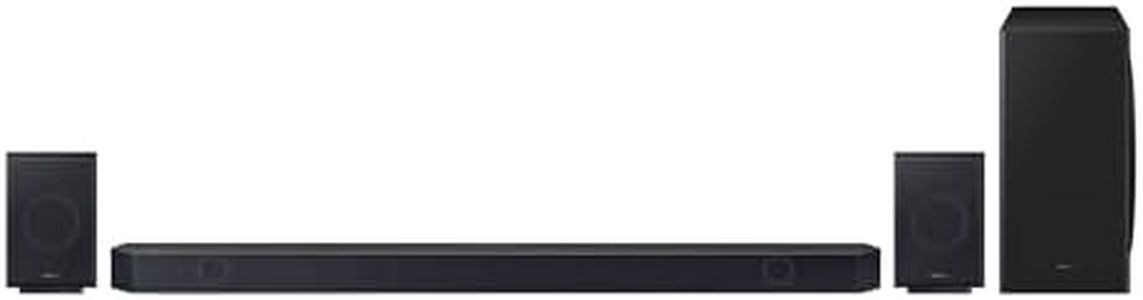 Samsung Q930D Q-Symphony 9.1.4ch Cinematic Dolby Atmos Wi-Fi Soundbar with Subwoofer and Rear Speakers