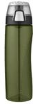 THERMOS 24 Ounce Tritan Hydration Bottle with Meter, Olive Green