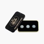 BAIZE MASTER PRO-IMPACT Hybrid Leather Snooker and Pool Cue Tips 10mm – Box of 3 Tips (Soft)