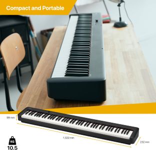 Casio CDP-S110 Digital Piano – Black