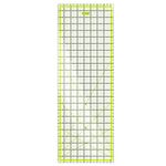 Arteza Quilting Ruler, Laser Cut Acrylic Quilters' Ruler with Patented Double Coloured Grid Lines for Easy Precision Cutting, 8.5" Wide x 24" Long for Quilting, Sewing & Crafts, Black & Lime Green