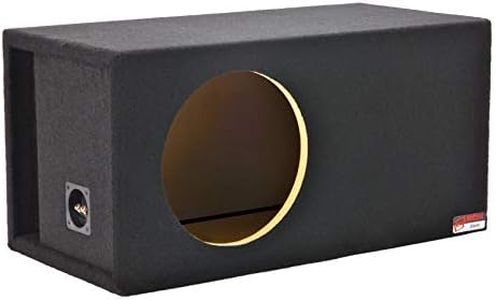 Atrend 12LSVDD Single 12" Vented Enclosure Certified for Digital Desgins 500, 1000, 1500, 2500 & 3500 Series Subwoofers