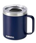 SUNWILL 14 oz Coffee Mug, Vacuum In