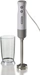 Ariete 604 Hand Blender Breakfast 700W 2 Speed Stainless Steel Blade Removable Leg Drinking Glass White