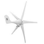 8000W Wind Power Turbines Generator, 5 Wind Blades Option with Waterproof Charge Controller Fit for Home Or Camping 12/24/48V,24v