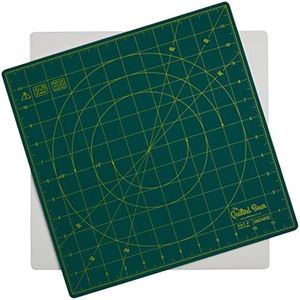 Quilted Bear 360° Rotating Self Healing Cutting Mat 12" x 12" Similar to OLFA (inches)