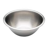 Chef Aid Stainless Steel Mixing Bowl, Food safe and the perfect tool for food preparation and serving freshly produced food, 1.6 litre capacity and 22.2cm diameter, Dishwasher, fridge and freezer safe