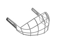 Wargate Hockey Lower Face Shield Cage (Adult Hockey Helmet Visor & Mask Accessory)