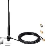 Nelawya Smart Gate Door Opener Antenna 433.92 MHz Long Range Receiver 10 feet Low Loss Cable Antenna Compatible with All Series Lifemaster GTO Mighty Mule Gate Opener