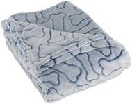 DII Bone Dry Microfiber Pet Blanket for Dogs and Cats, 36x48", Warm, Soft and Plush for Couch, Car, Trunk, Cage, Kennel, Dog House-Navy