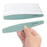 Diesisa 15pcs 1000/4000 Grit Nail Files for Natural Nails, Emery Boards for Natural Files, Double-Sided Nail Buffering Manicure Pedicure Nail Supplies Tools for Toenail Fingernail for Home & Salon