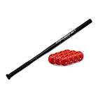 PowerNet Bat Accelerator with Limited Flight Micro Crushers | 32" Length and 2" Golf-Size Training Warm Up Balls| Build Speed and Hand-Eye Coordination | Wiffle Style Batting Practice