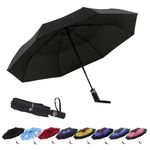 SY COMPACT Travel Umbrella Automatic Windproof Umbrellas Strong Compact Umbrella for Women Men