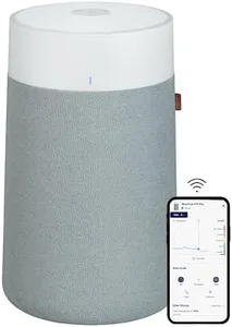 BLUEAIR Air Purifiers for Small Rooms, Bedroom, Cleans 1,052 sqft in one hour, HEPASilent Air Cleaner for Home, Baby, Nursery, Pets, Allergies, Virus - Blue Pure 411i Max