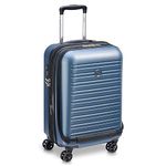 DELSEY PARIS - SEGUR 2.0 - Large Rigid Suitcase - 75x50x30 cm - 105 liters - L - Blue