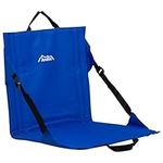 Andes Blue Folding Beach Chair Outdoor Garden Portable Seat