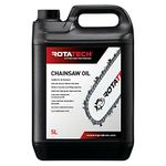 Rotatech 5L 5 Litre Universal Chainsaw Chain & Bar Oil For All Makes & Models