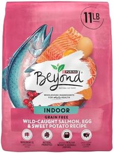 Purina Beyond Indoor Grain Free Salmon, Egg & Sweet Potato Recipe Adult Dry Cat Food, 11 LB