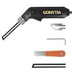 GONYTIA Hot Knife Foam Cutter Rope Cutter Fabric Cutter Pro Electric Hot Knife Heat Sealer Cutting Tool kit with 2 Blades & Accessories (Foam & Rope & Fabric)