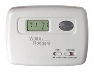 Digital Thermostat White Rodgers 1F78-144 70-Series Single Stage NonProgrammable