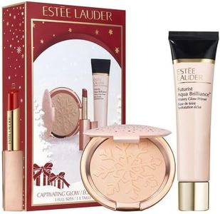 Estée Lauder Captivating Glow Makeup Set with FULL SIZE Primer, Highlighter and Lipstick (Collection worth £97.00)