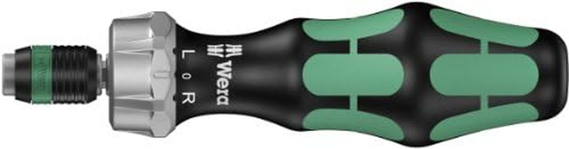 Wera Kraftform 816 RA Bitholding Ratcheting Screwdriver, 1/4" Head