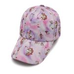 VRITRAZ Stylish Kids Baseball Caps for Girls, 6 to 14 Years (Horse Multi)