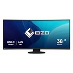 EIZO EV3895-BK Flexscan 38" (95.3cm) CURVED 3840 x 1600 pixel Full HD Monitor , BLACK