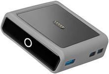 kwmobile Case Compatible with Anker Charging Base Prime Bank 100W - Portable Powerbank Cover - External Battery Charger Bag, Shockproof - Grey