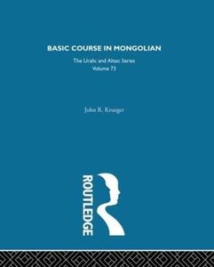 Basic Course in Mongolian